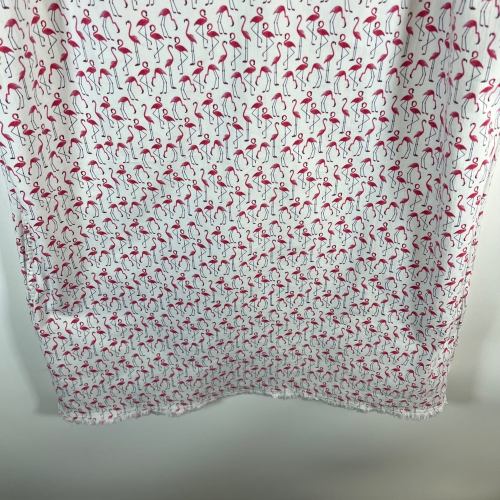 Tommy Bahama Flamingo Print Sleeveless Dress XL - Picture 3 of 9